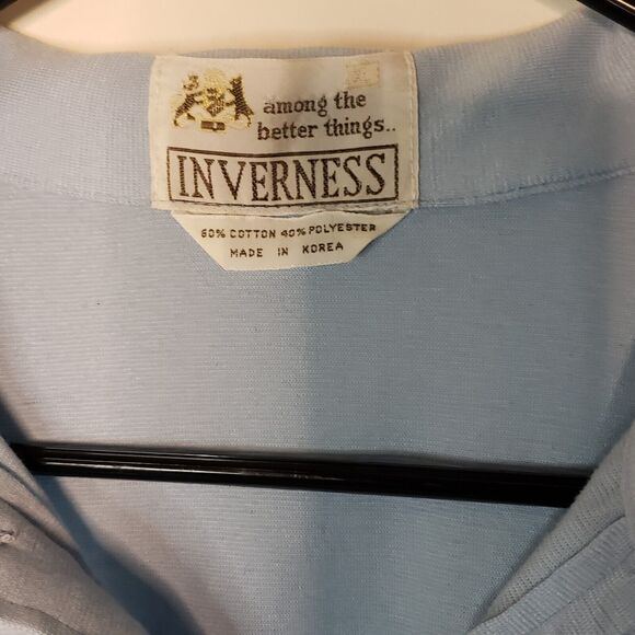 Vintage 70's Inverness Terry Cloth Short Sleeve Pocket Polo Shirt Mens XL 0300 - Picture 2 of 7